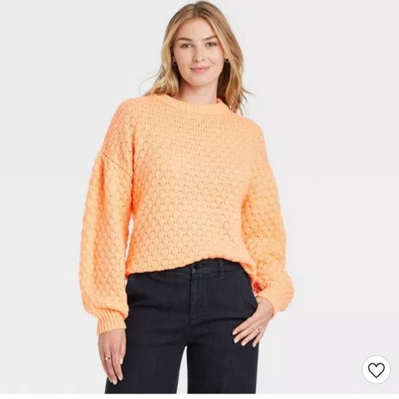 A New Day Crewneck Textured Pullover Sweater - Picture 1 of 11